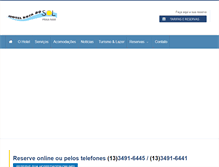 Tablet Screenshot of hotelrotadosol.com.br